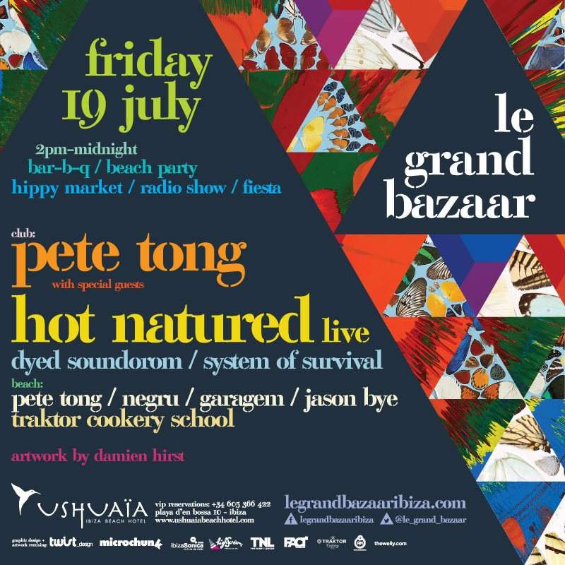 Pete Tong Presents Le Grand Bazaar - Página frontal