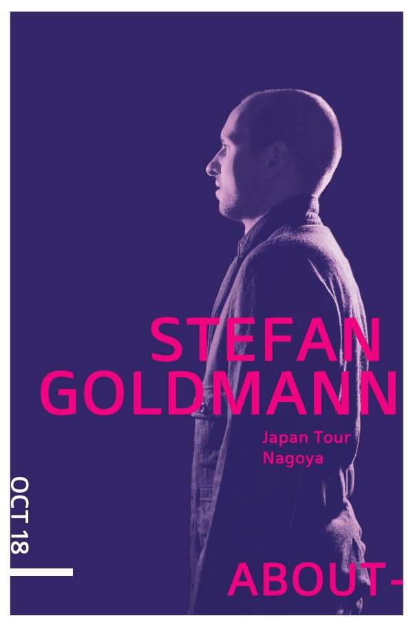 Stefan Goldmann Japan Tour 2014 - フライヤー表