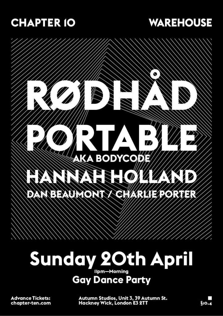 Chapter 10 Warehouse: Rødhåd || Portable || Hannah Holland - Página frontal