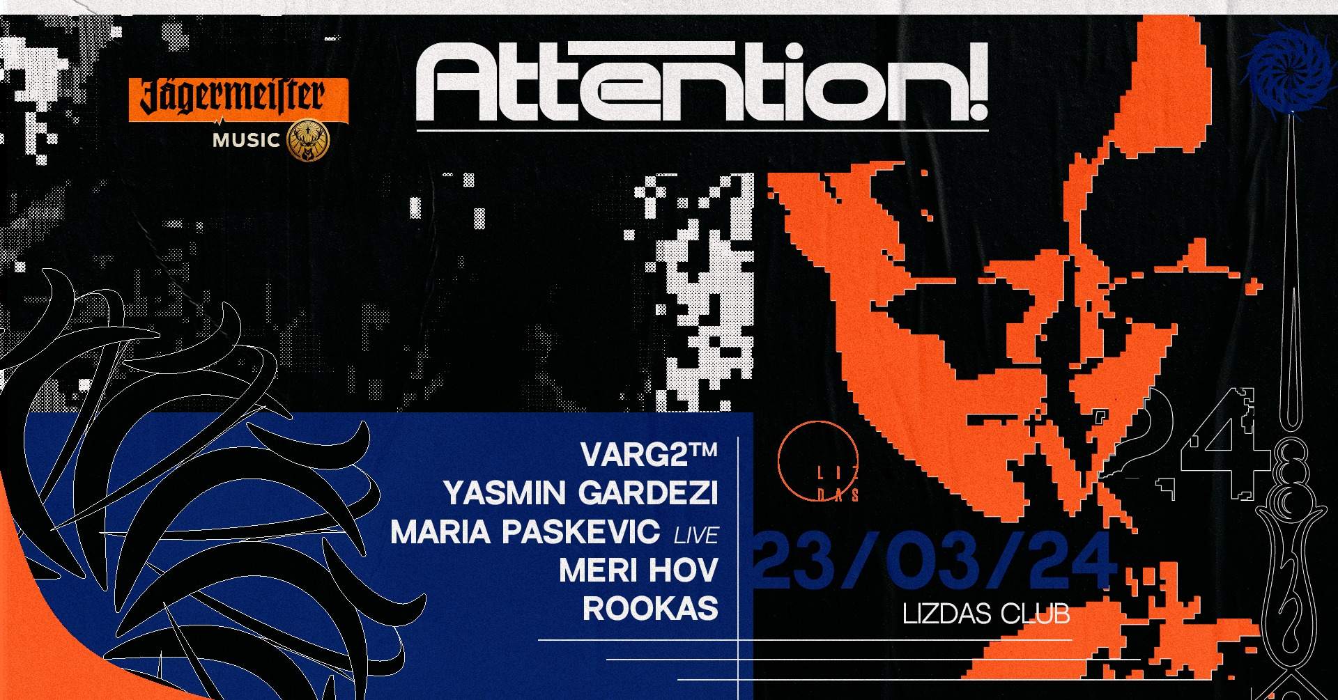 Attention! Varg2, Yasmin Gardezi - Página frontal