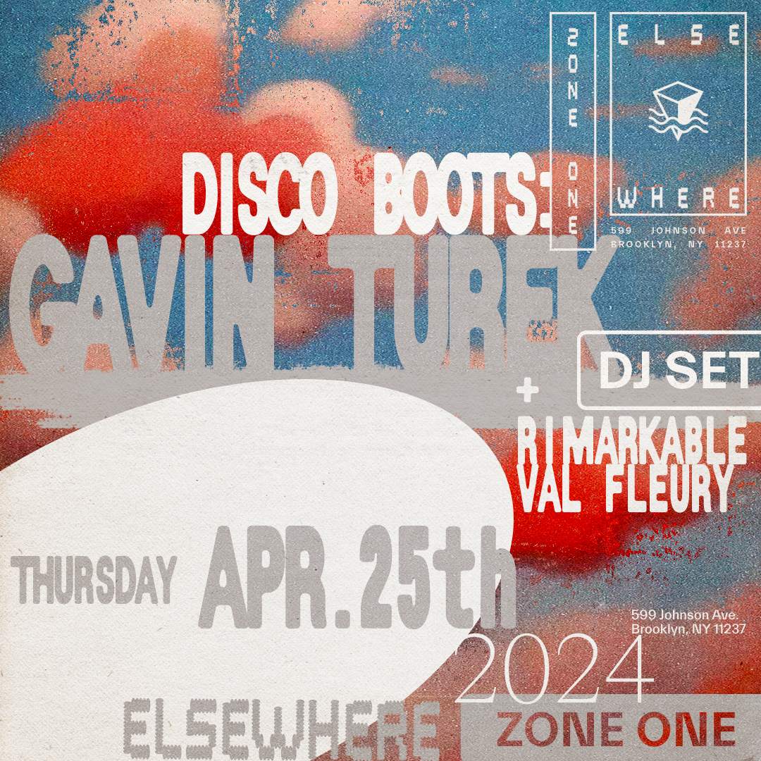 Disco Boots: Gavin Turek (DJ Set), Rimarkable, Val Fleury - Página frontal