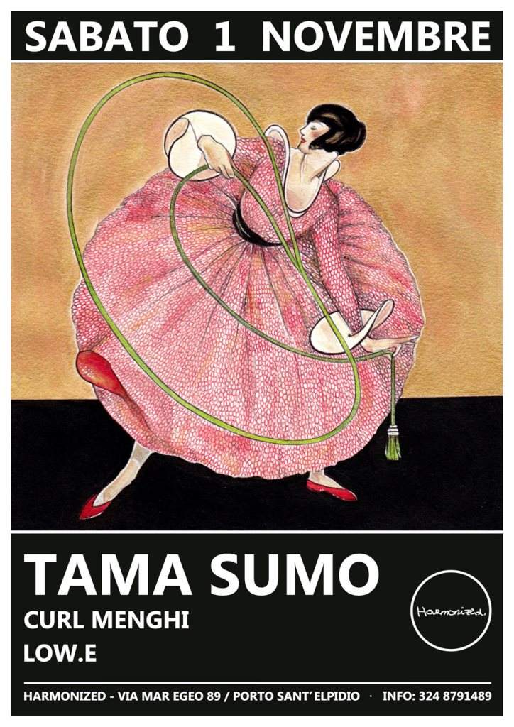Harmonized presents Tama Sumo - Página frontal