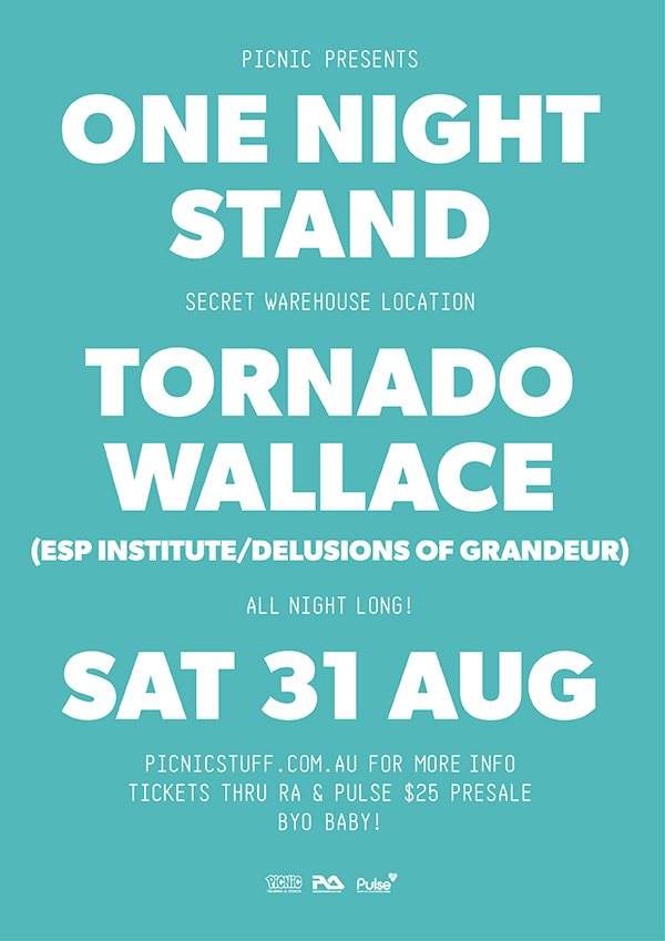 Picnic presents One Night Stand with Tornado Wallace - Página frontal