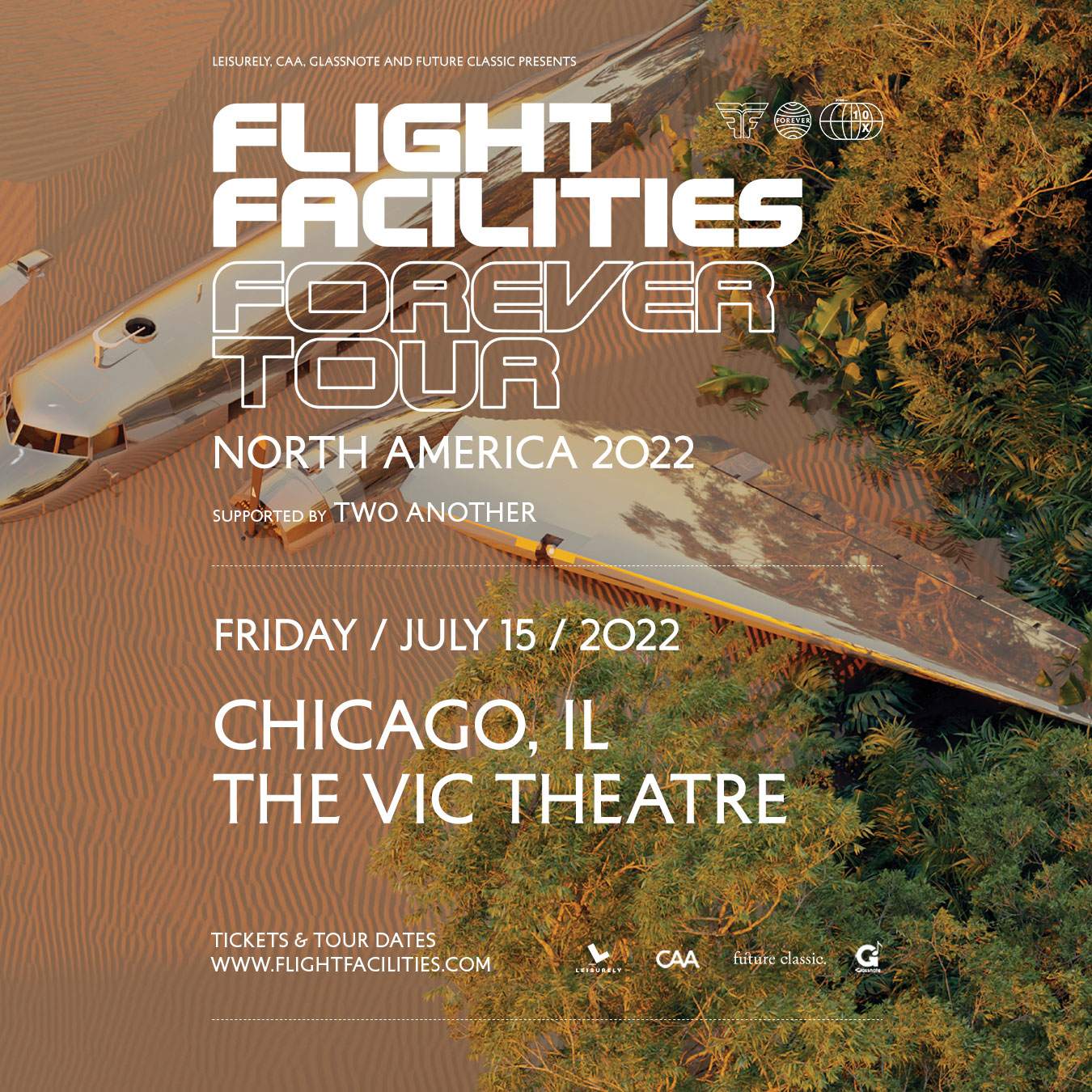 Flight Facilities - Two Another - Forever Tour - Página frontal