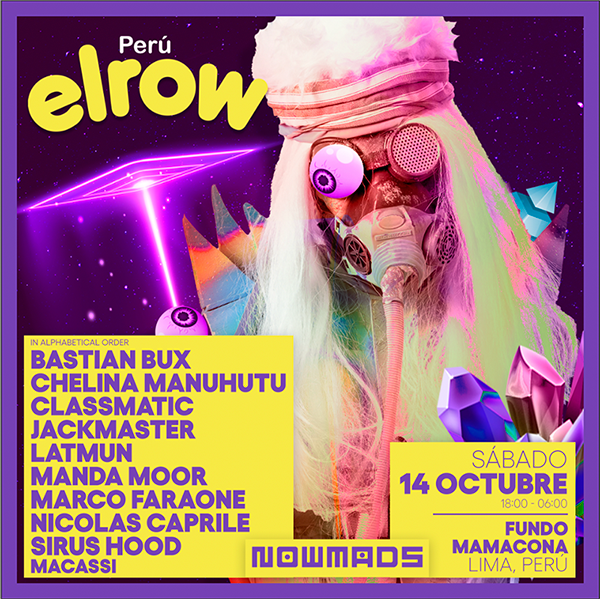 elrow Perú - Página frontal