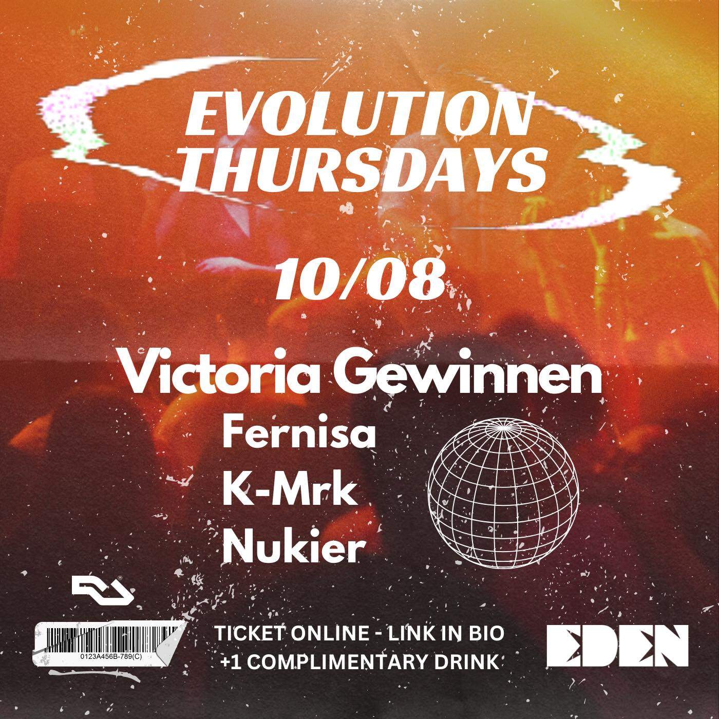 Evolution Thursdays - フライヤー表