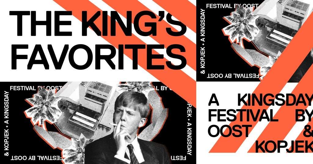 The King's Favorites • A Kingsday Festival by OOST & Kopjek - Página frontal