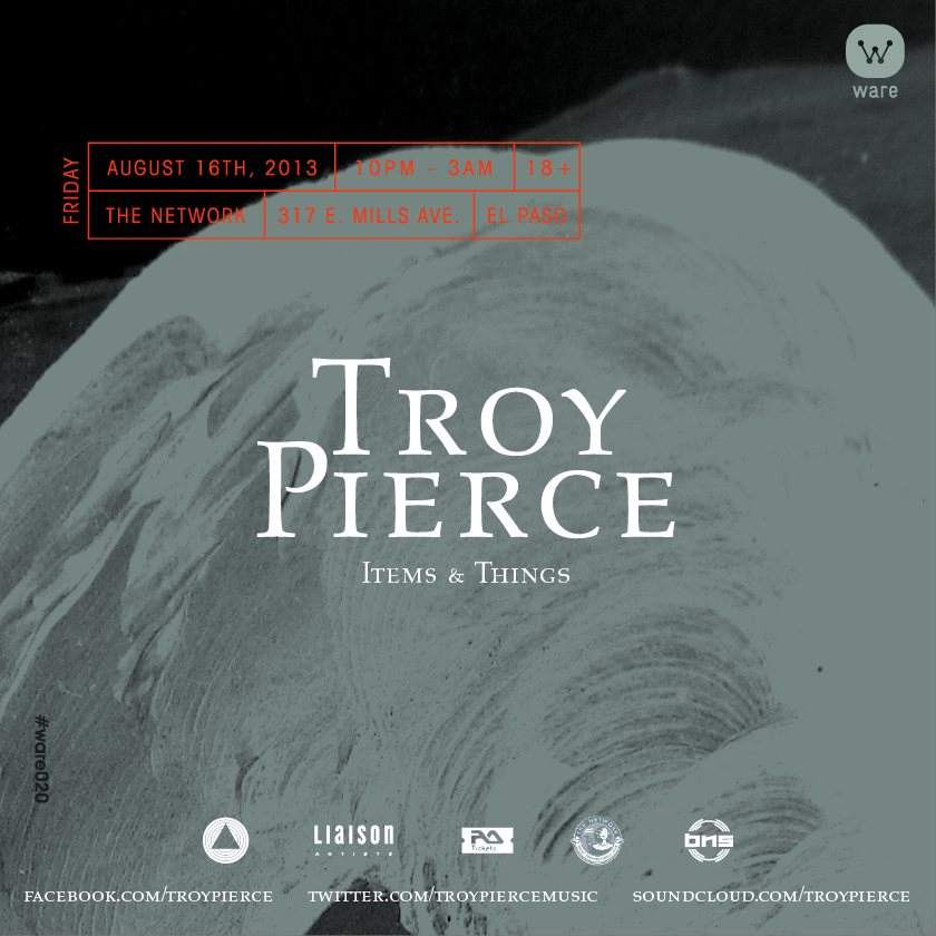 Ware present: Troy Pierce - Página frontal