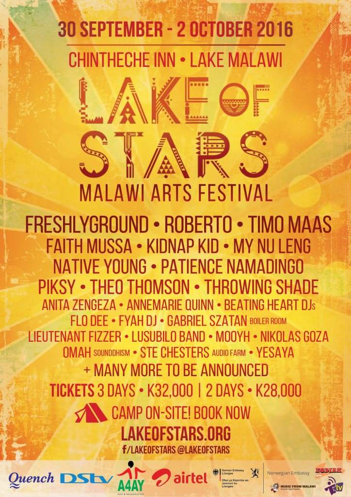 Lake of Stars Festival - フライヤー表