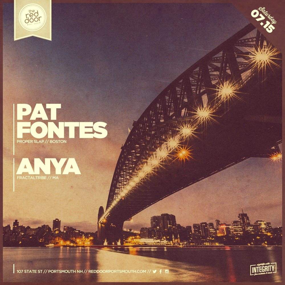 Pat Fontes and Anya - Página frontal