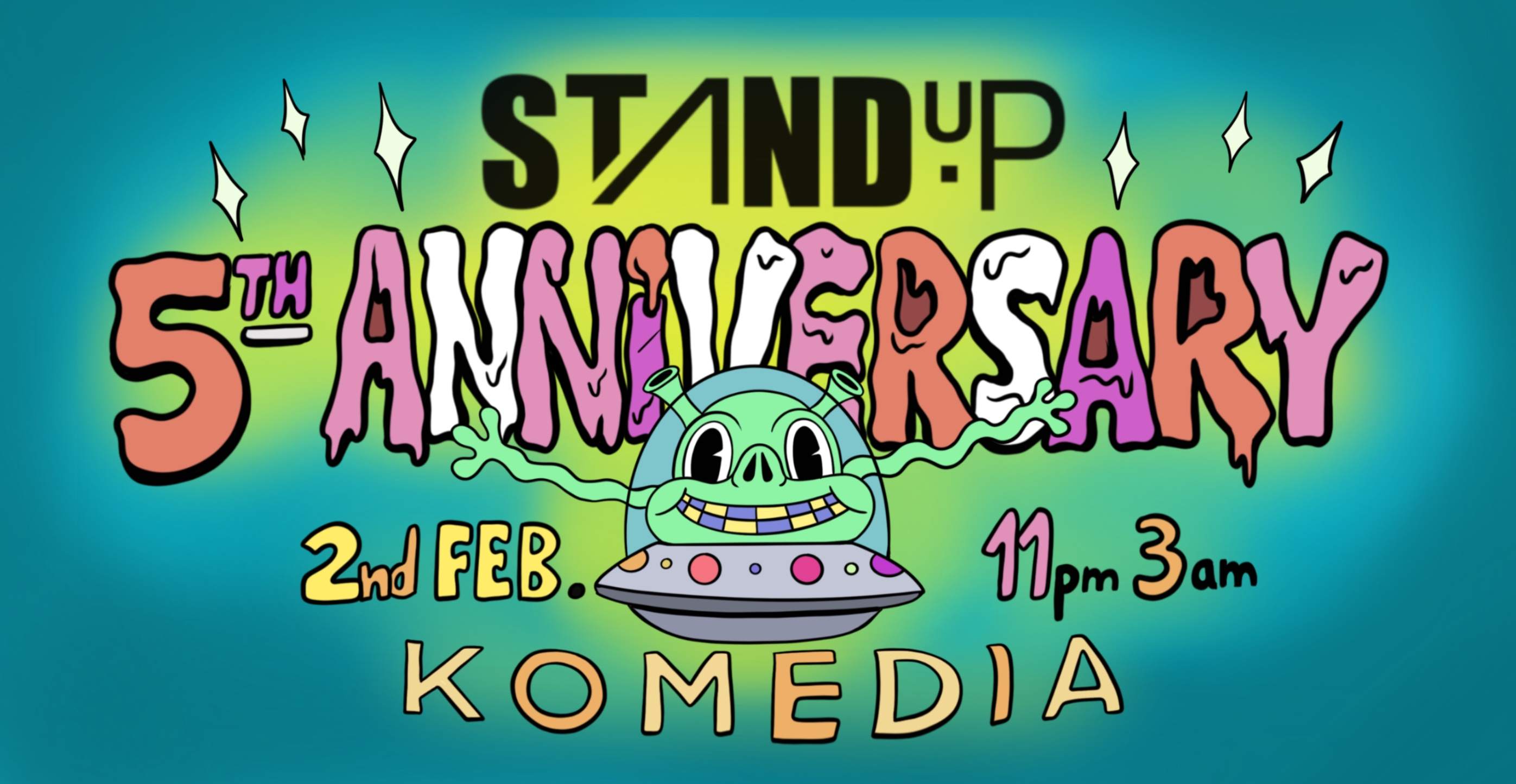 standup-5th-anniversary-with-delasflores-at-komedia-brighton-brighton