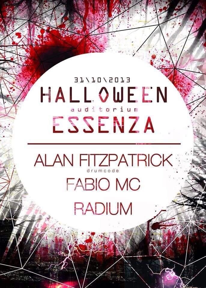 Halloween Techno Event _ Alan Fitzpatrick + Fabio MC + Draft + Teo Naddi + Mad Us + Radium - Página frontal
