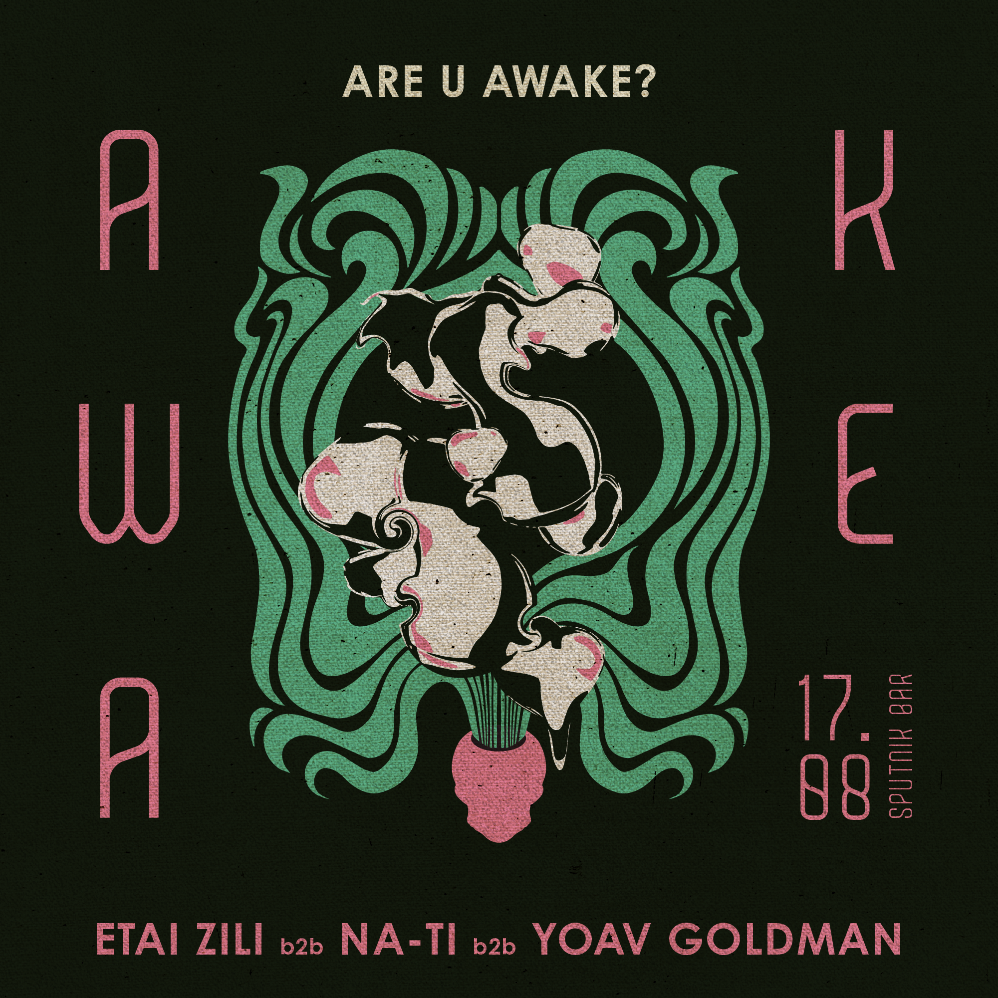 Awake - フライヤー表
