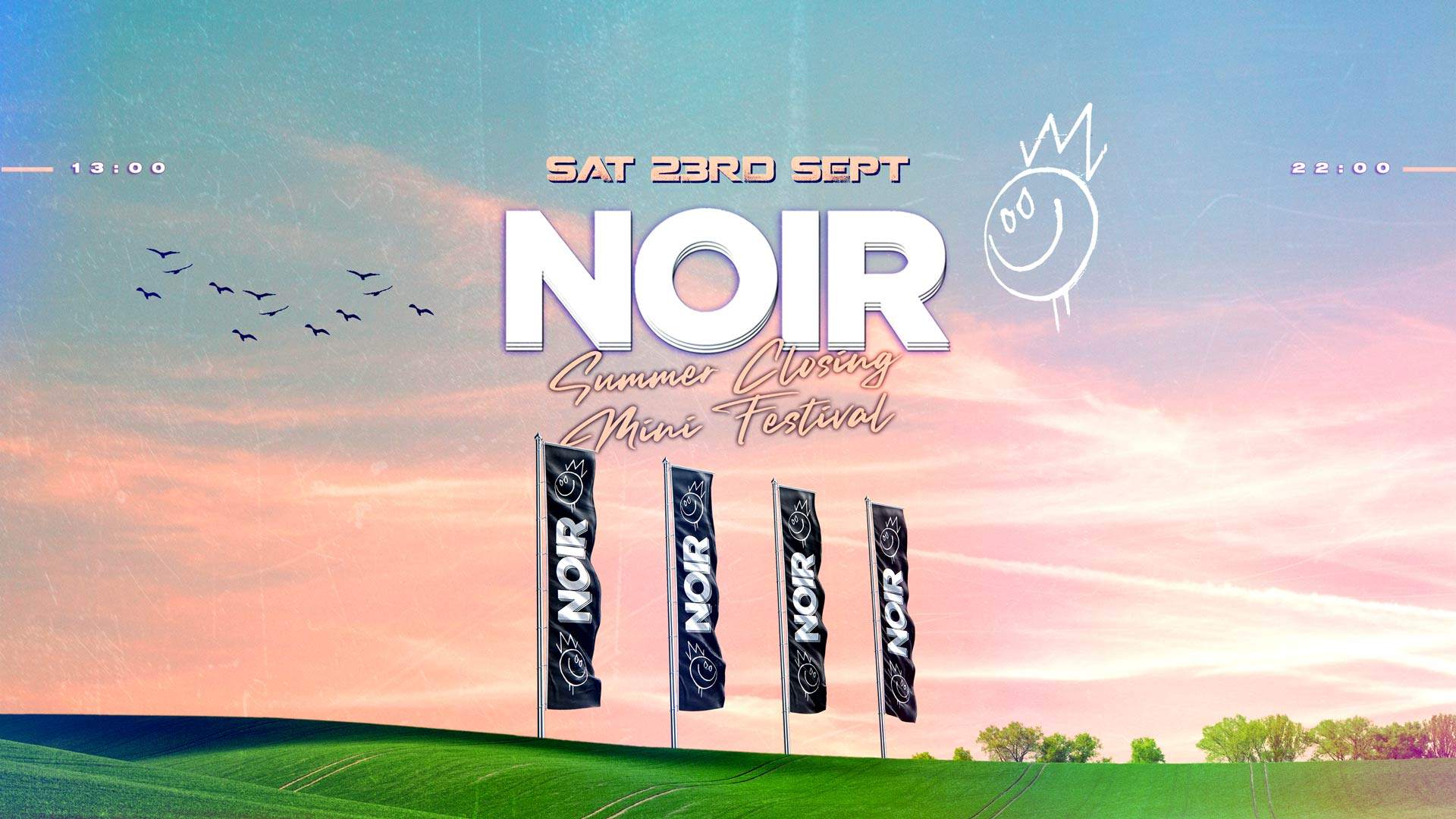 NOIR: Summer Closing Festival w/L.P. Rhythm - Página frontal