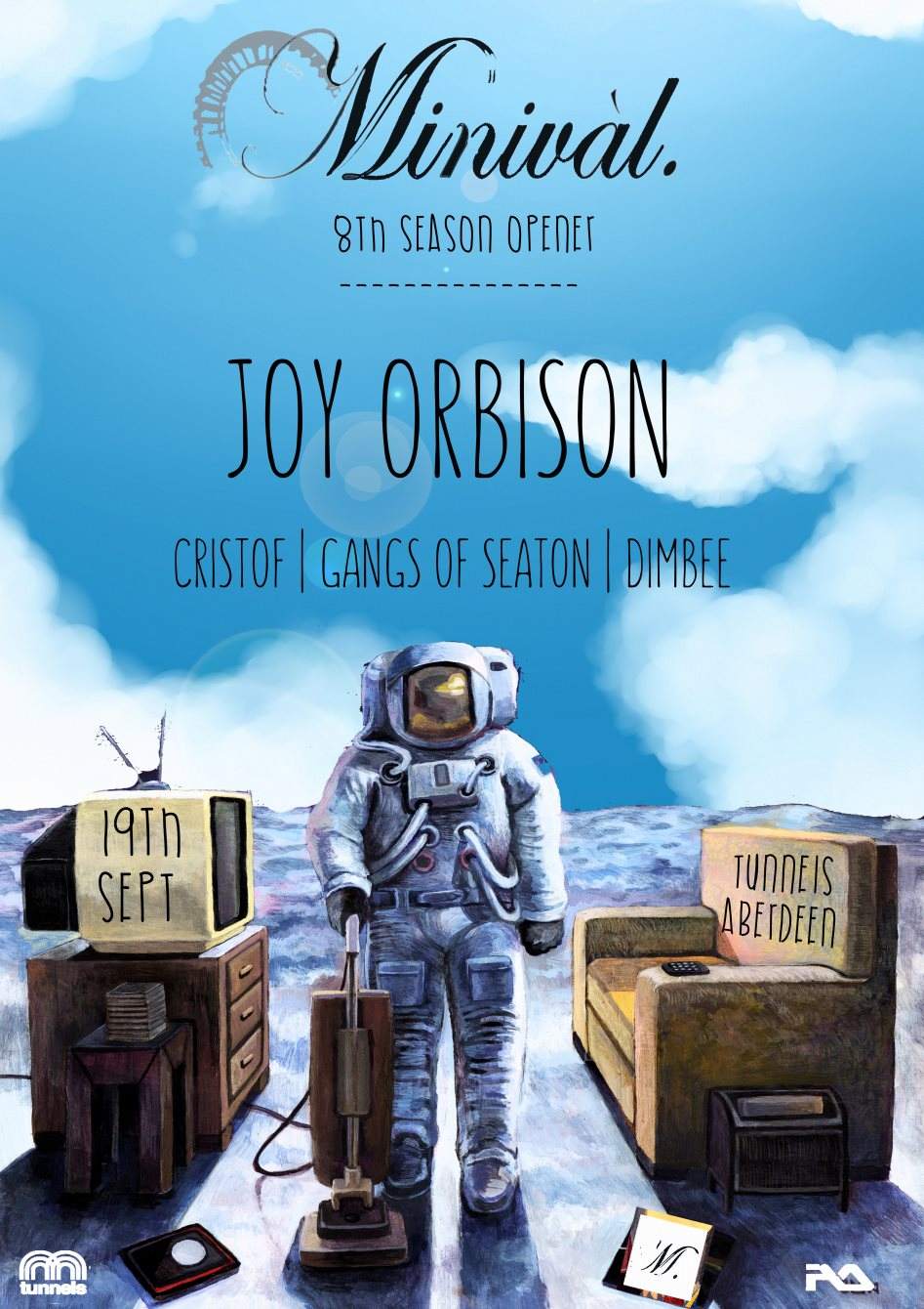 Minival 8th Season Opener with Joy Orbison - フライヤー表