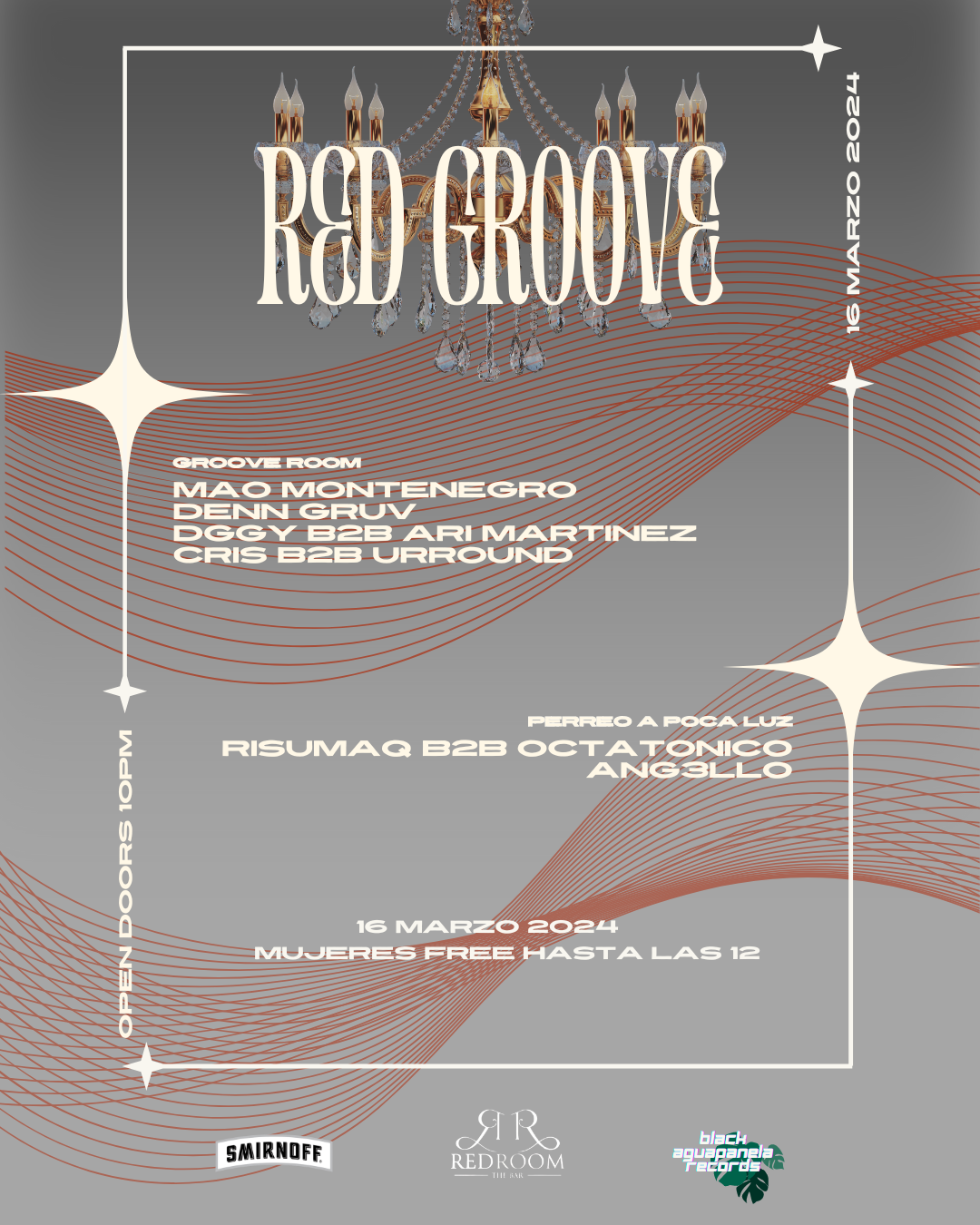 Red Groove - フライヤー表