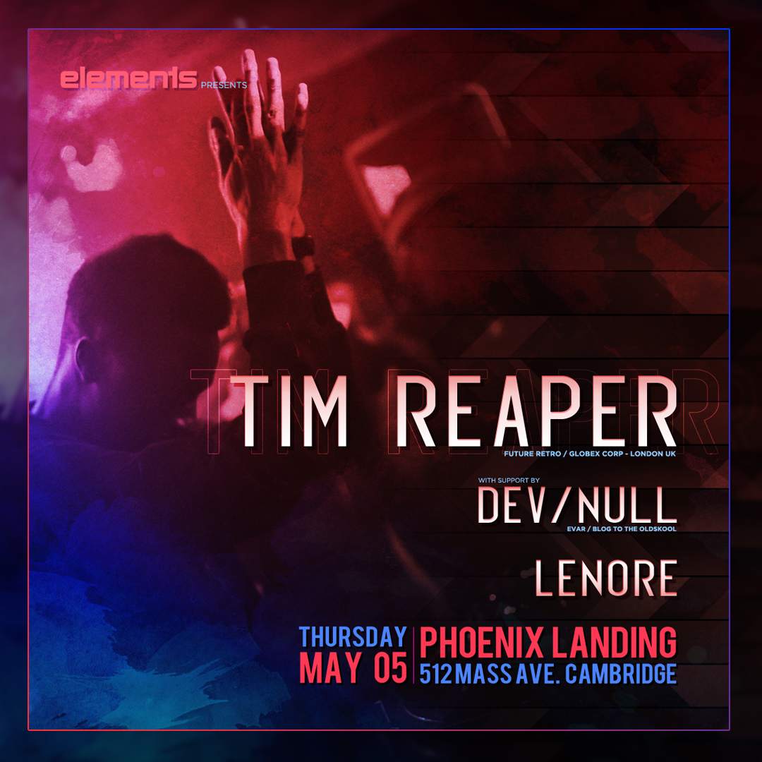 Tim Reaper (Future Retro London) USA debut at elements at Phoenix ...