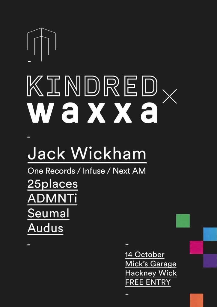 Kindred x Waxxa presents: Jack Wickham - Página frontal