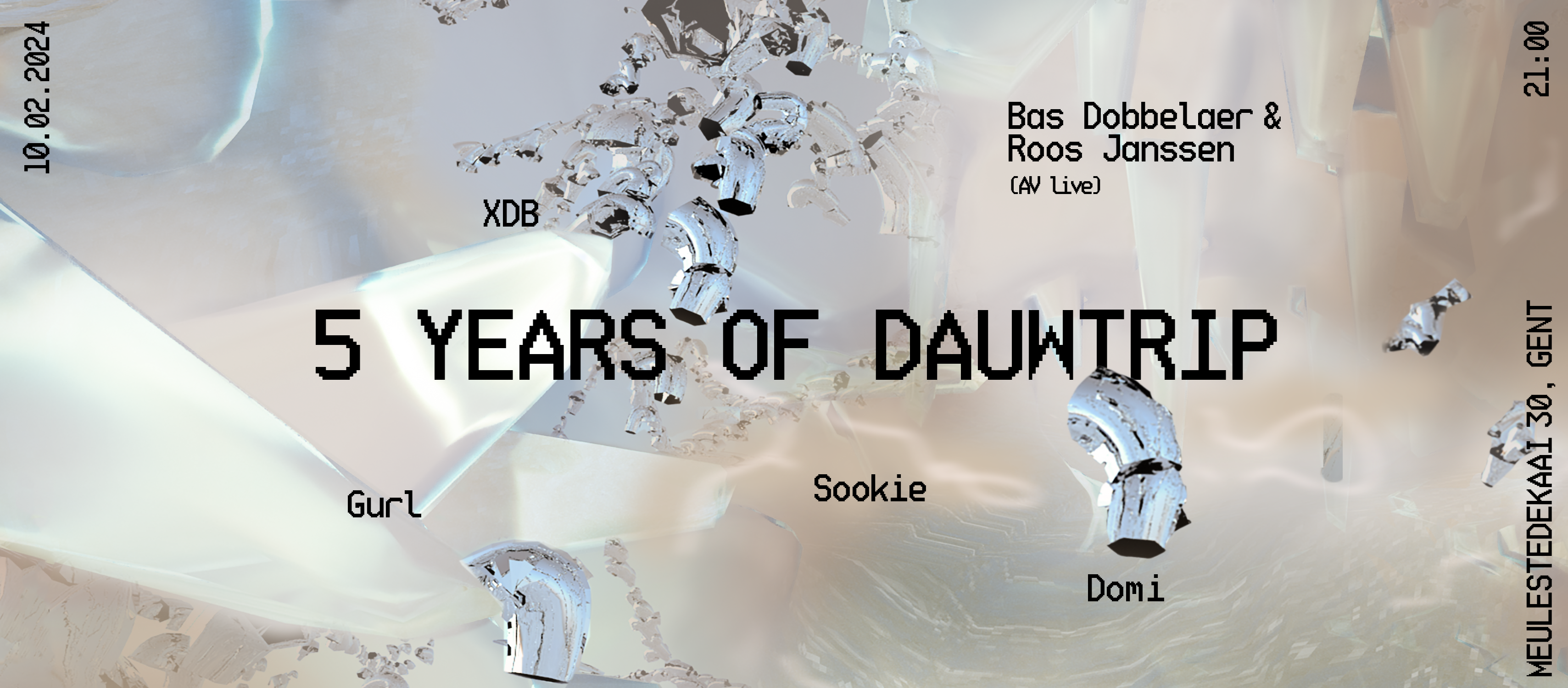 5 years of Dauwtrip - Página frontal