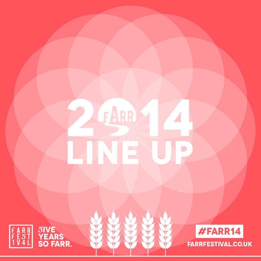 Farr Festival 2014 - フライヤー裏