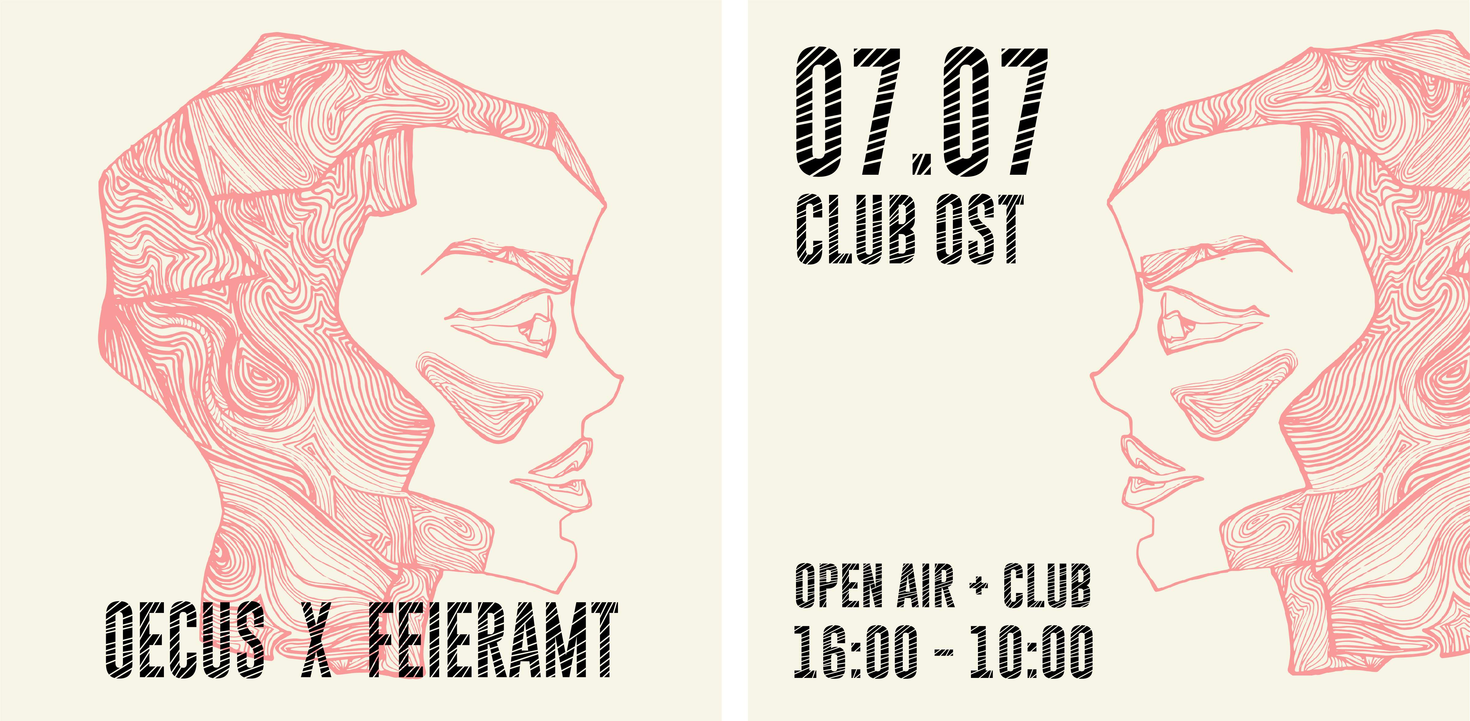 OECUS x FEIERAMT [open air + club] - Página frontal