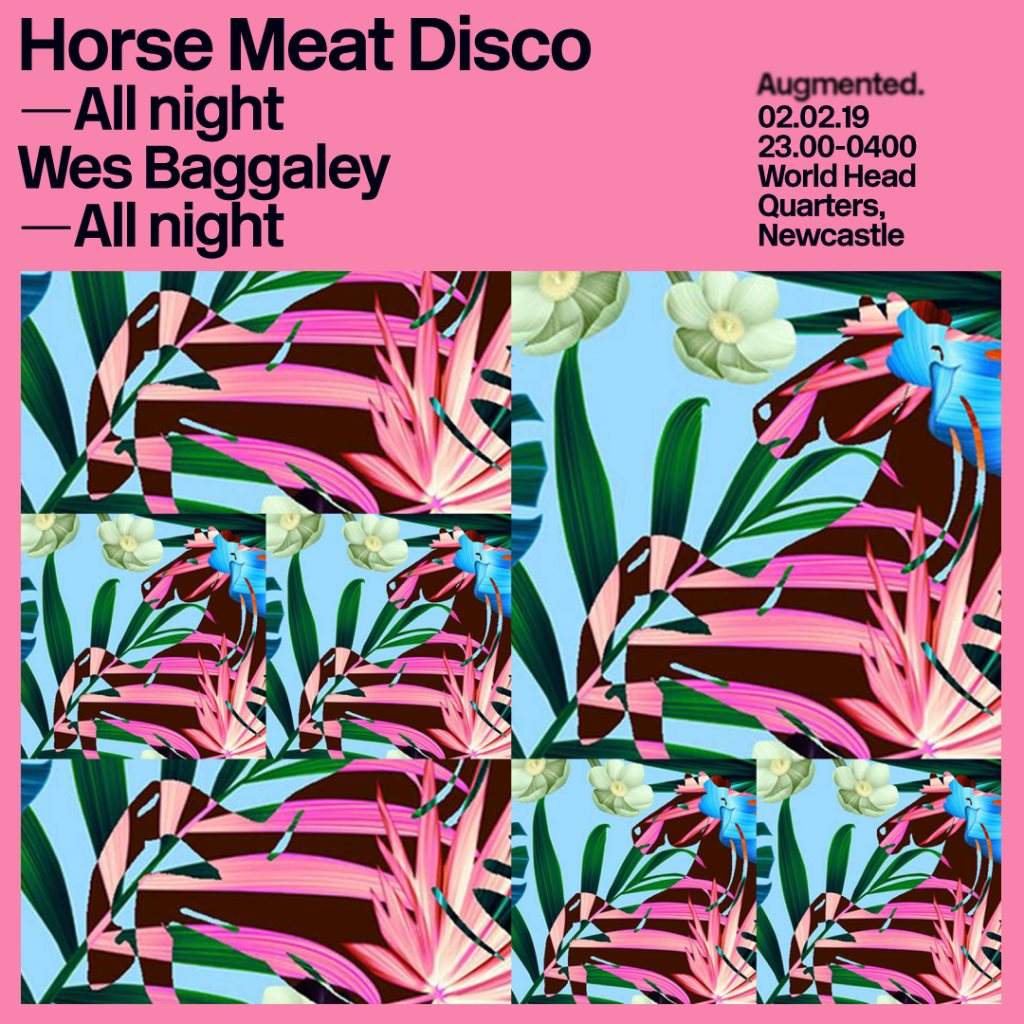 Augmented presents Horse Meat Disco - Página frontal