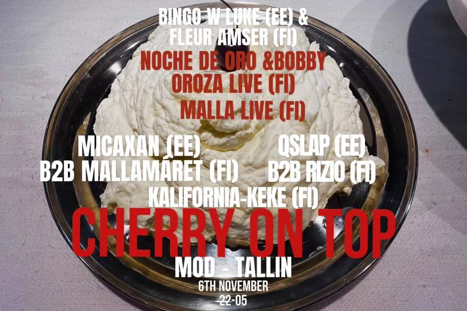 CHERRY ON TOP at MOD Club, Tallinn