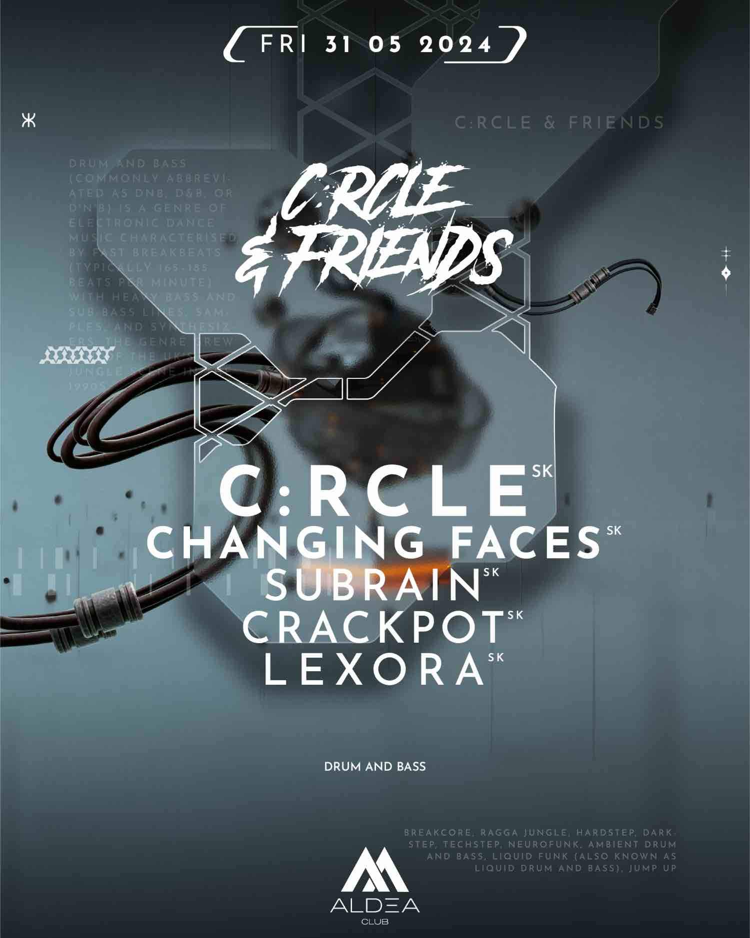C:rcle & Friends w. Changing Faces - Página frontal