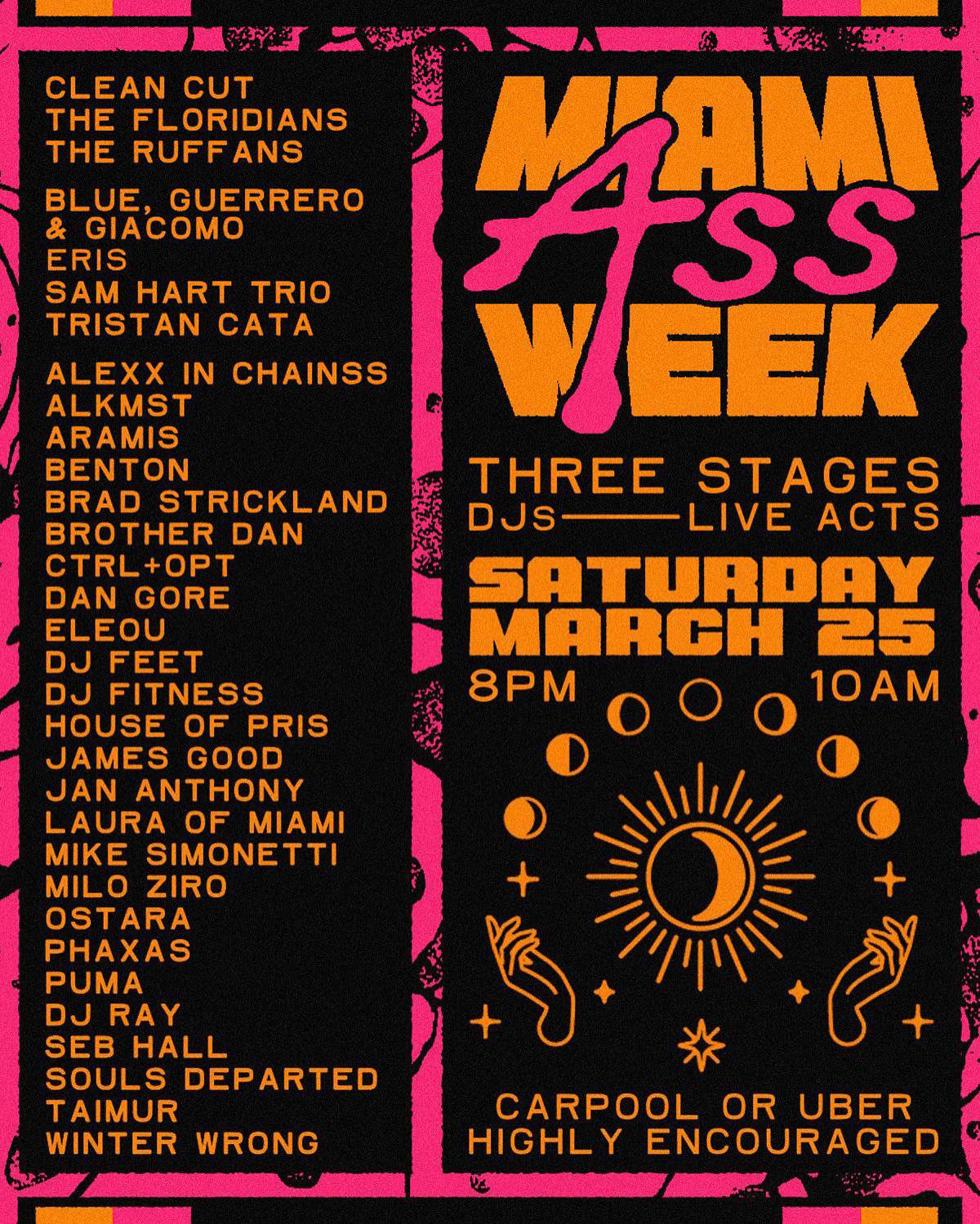 Miami Ass Week - Página frontal
