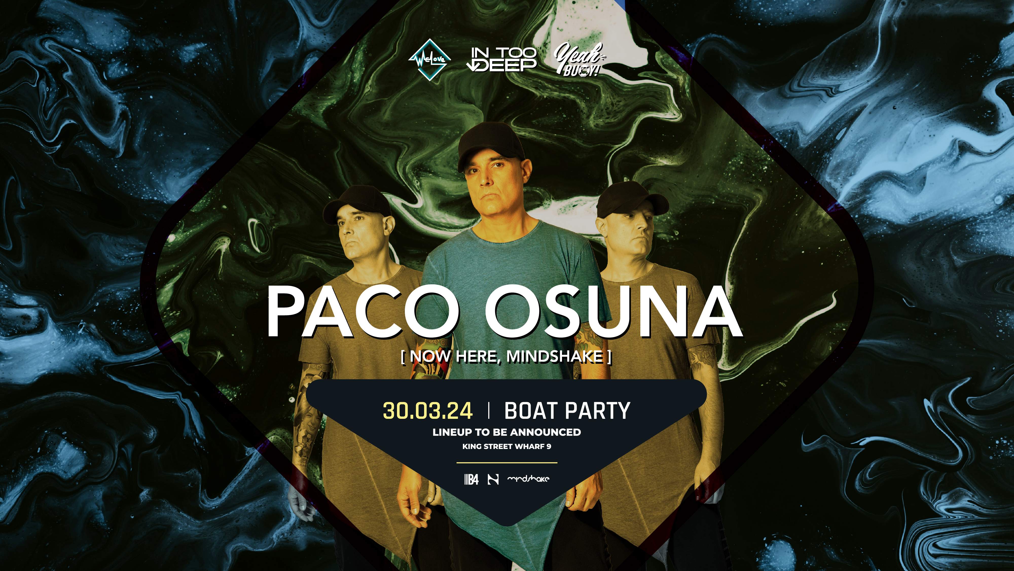Paco Osuna - Sydney Boat Party - Página frontal