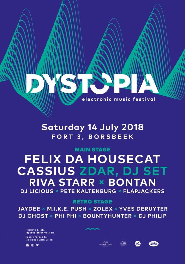 Dystopia Festival 2018 - フライヤー表