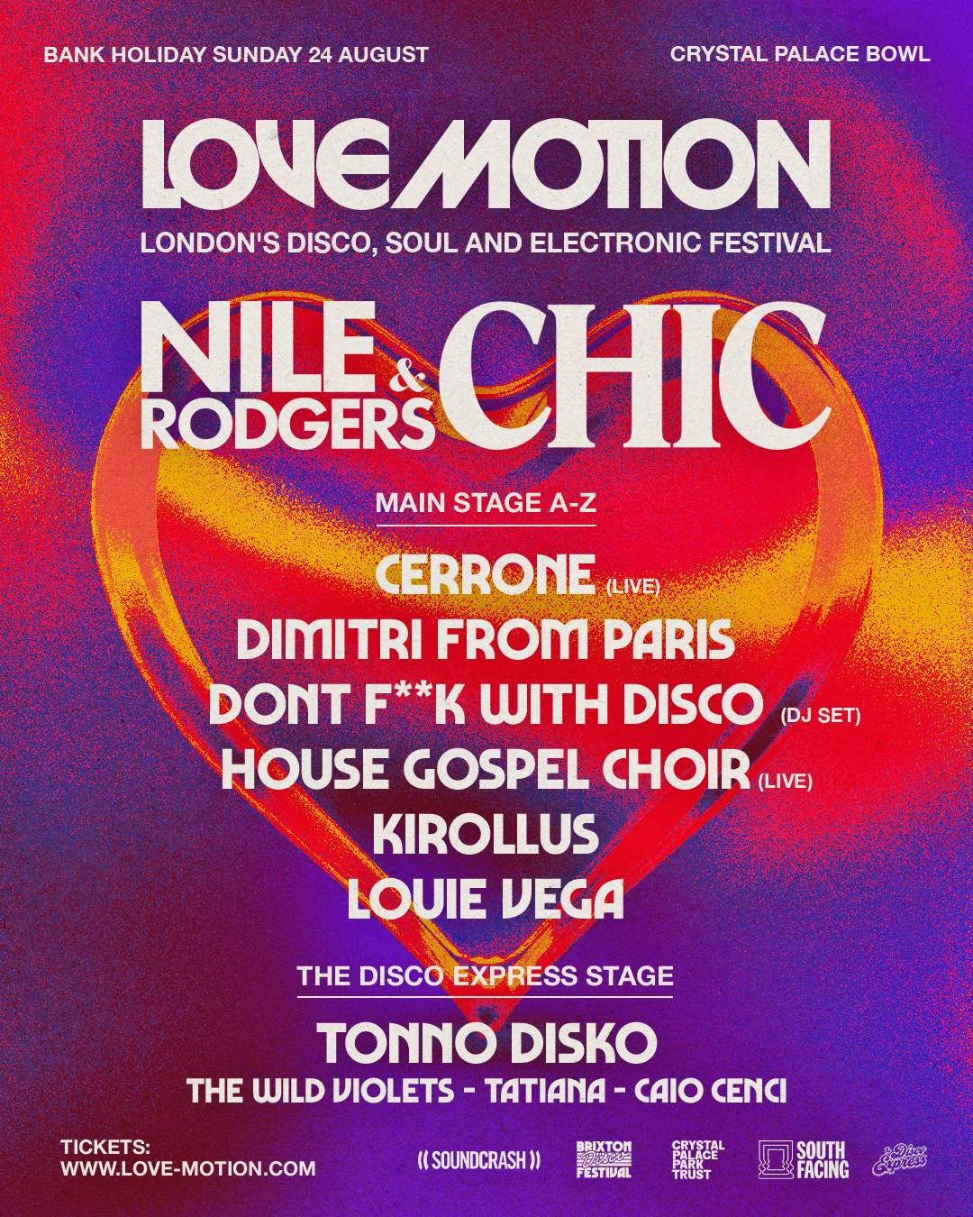 Love Motion Festival 2025 - Flyer front