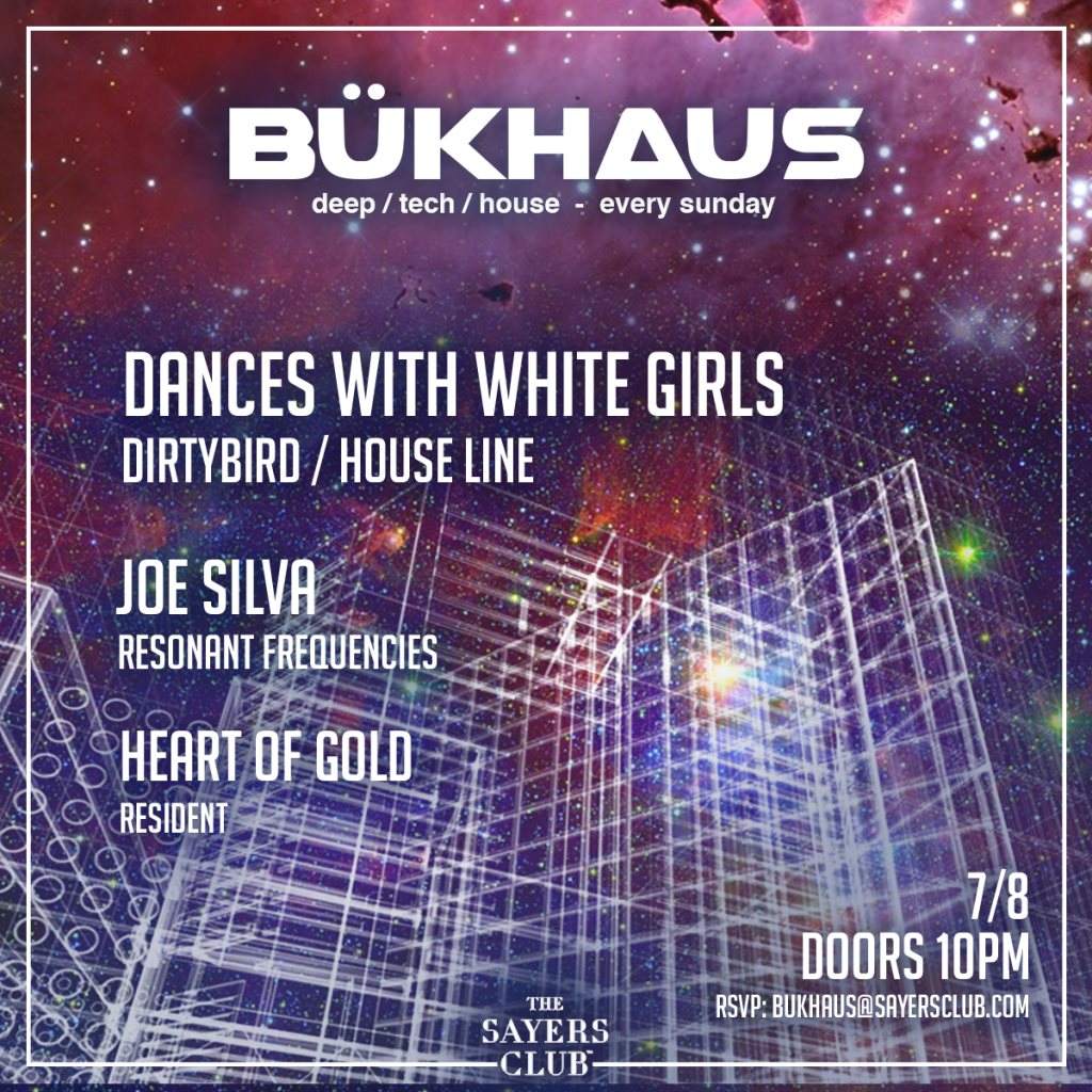 Bükhaus: Dances with White Girls, Joe Silva, Heart of Gold - Página frontal