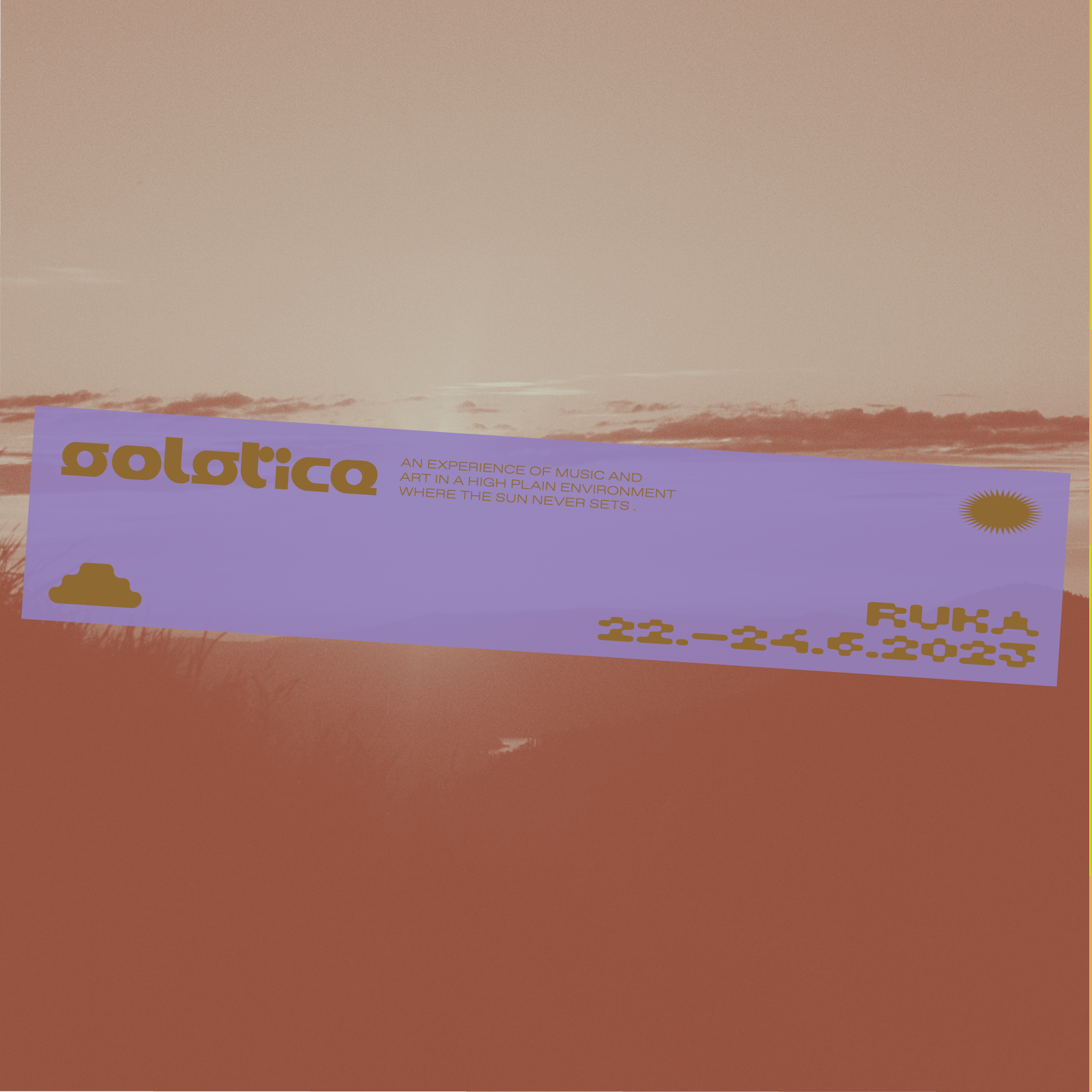 Solstice 2023 - フライヤー表