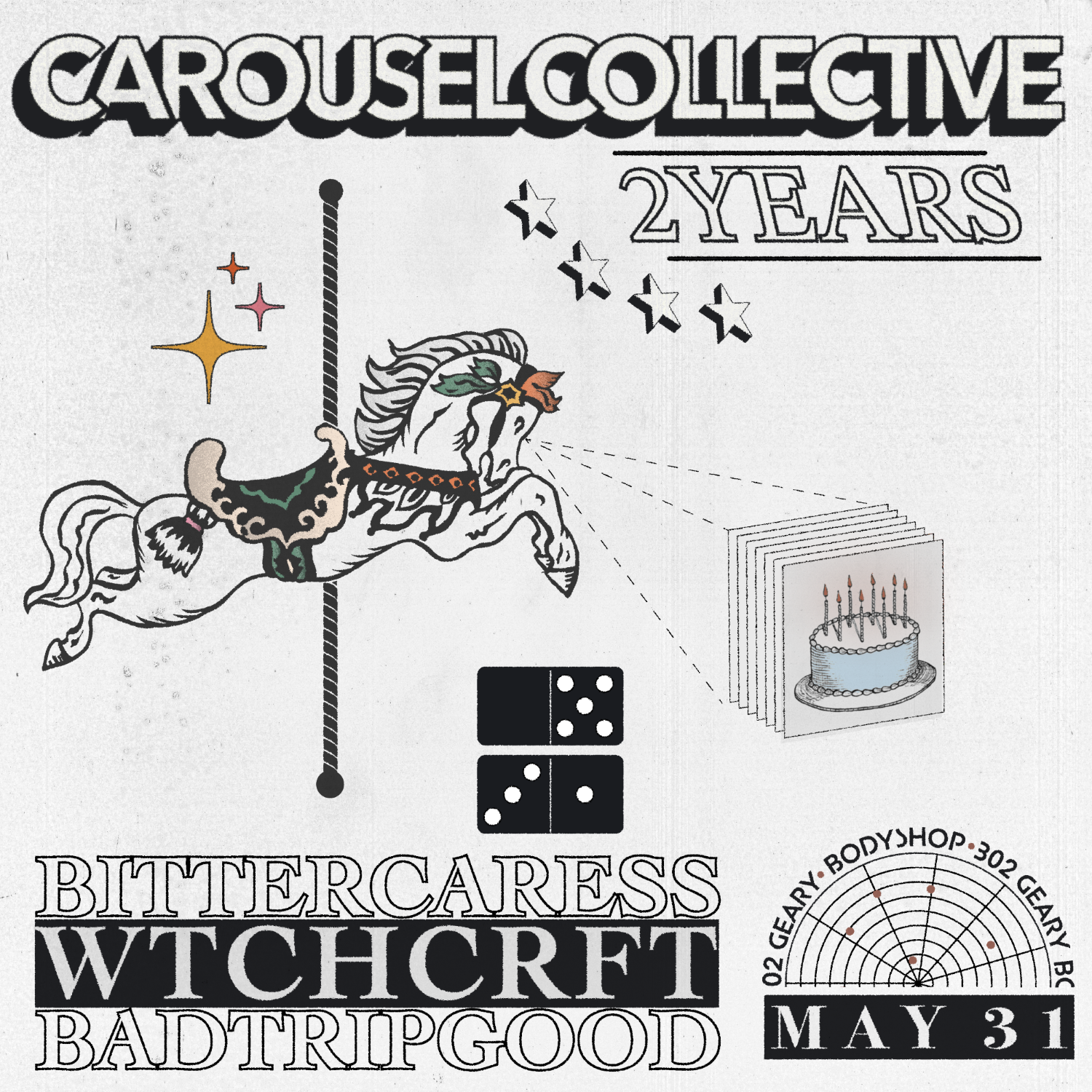 Carousel Collective: 2 YR anniversary - Página frontal