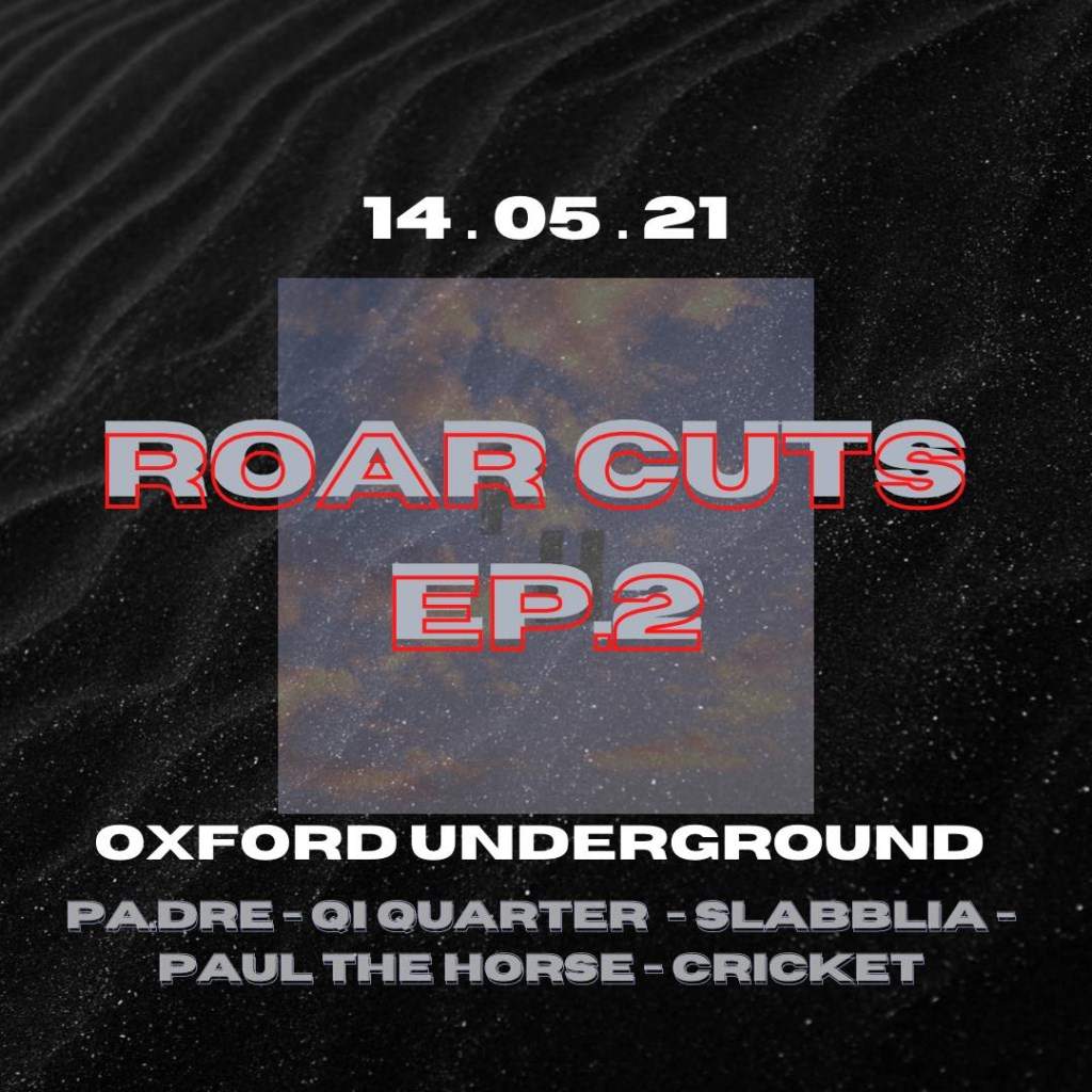 Roar Cuts EP2 - Oxford Underground - Página frontal