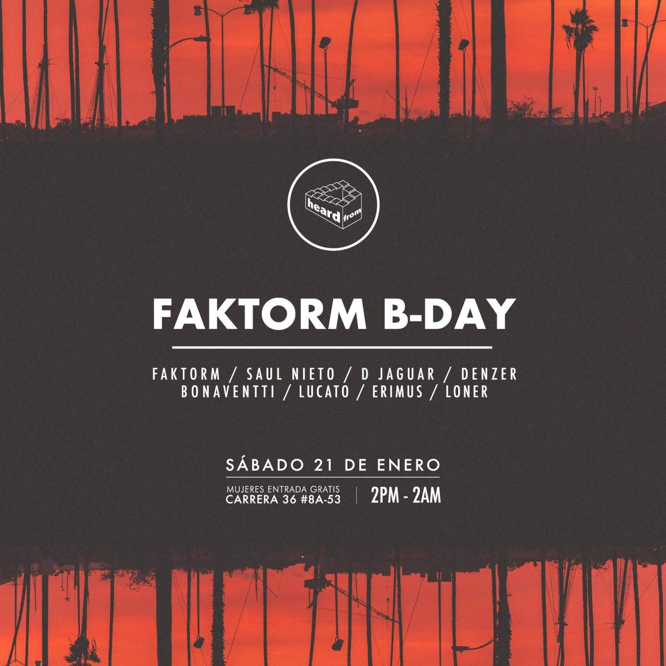Faktorm's B-day - Página frontal