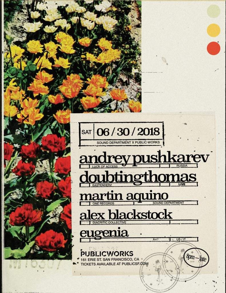 Andrey Pushkarev & DoubtingThomas - Página frontal