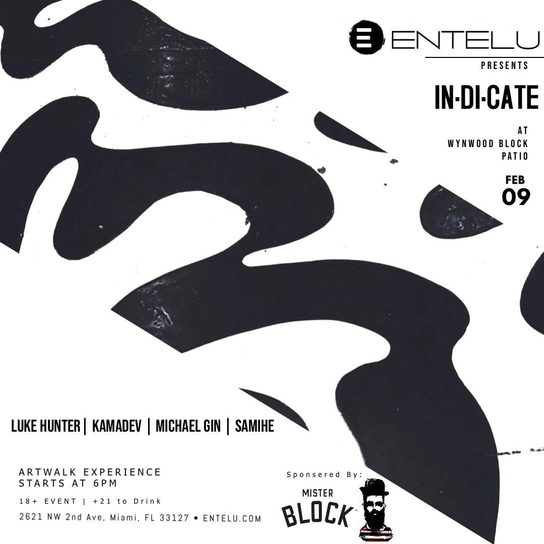 Entelu presents Indicate - An Artwalk Experience - Página frontal