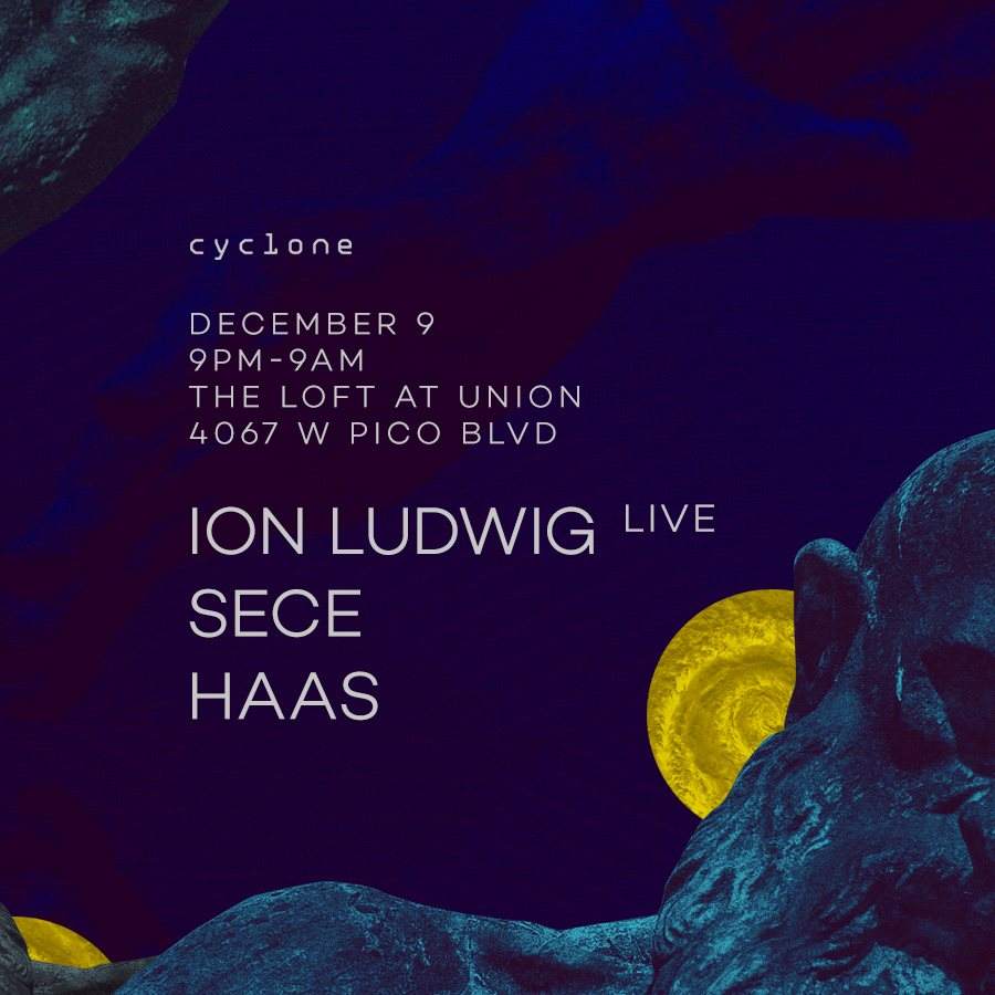 Cyclone: Ion Ludwig (Live) Sece, HAAS - Página frontal