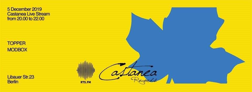 Castanea x RTS.FM - フライヤー表