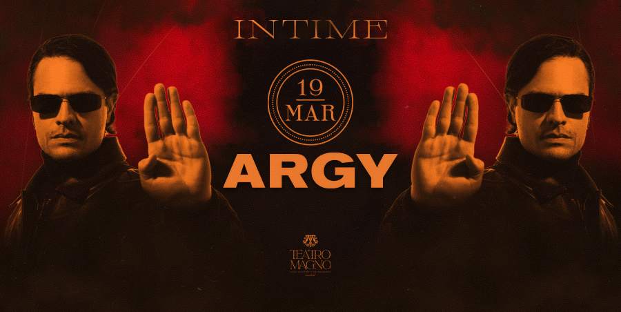Intime Club: Argy - フライヤー表