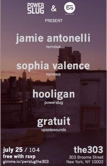 Jamie Antonelli & Sophia Valence - フライヤー表