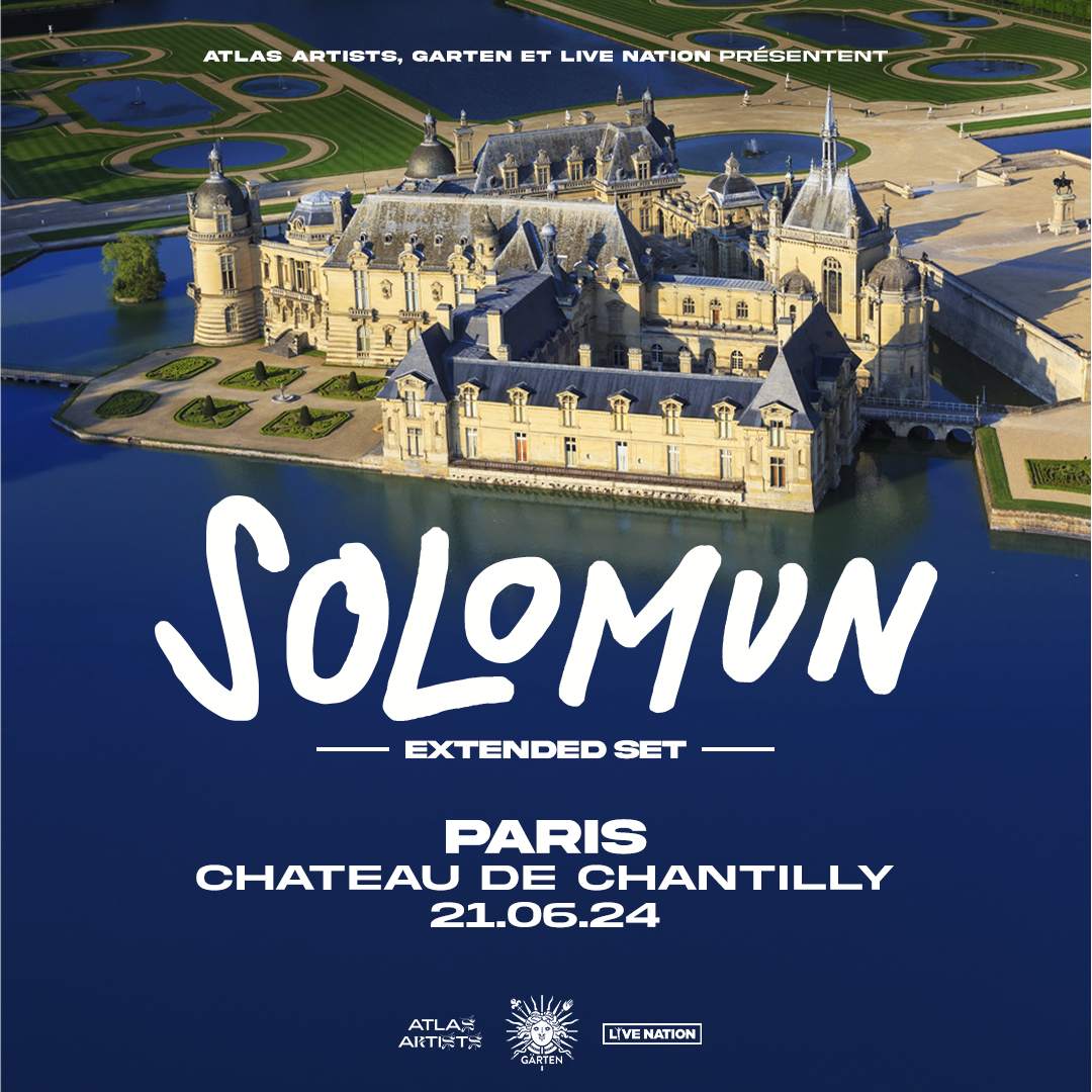 Solomun at Château de Chantilly - Paris - フライヤー表