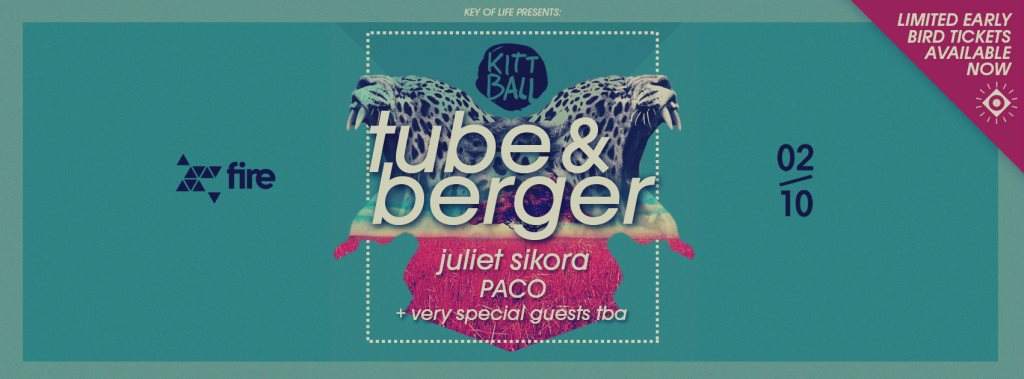 Kittball Showcase Tube & Berger \ Juliet Sikora \ P.A.C.O. \ Unorthodox \ Made By Pete - フライヤー表