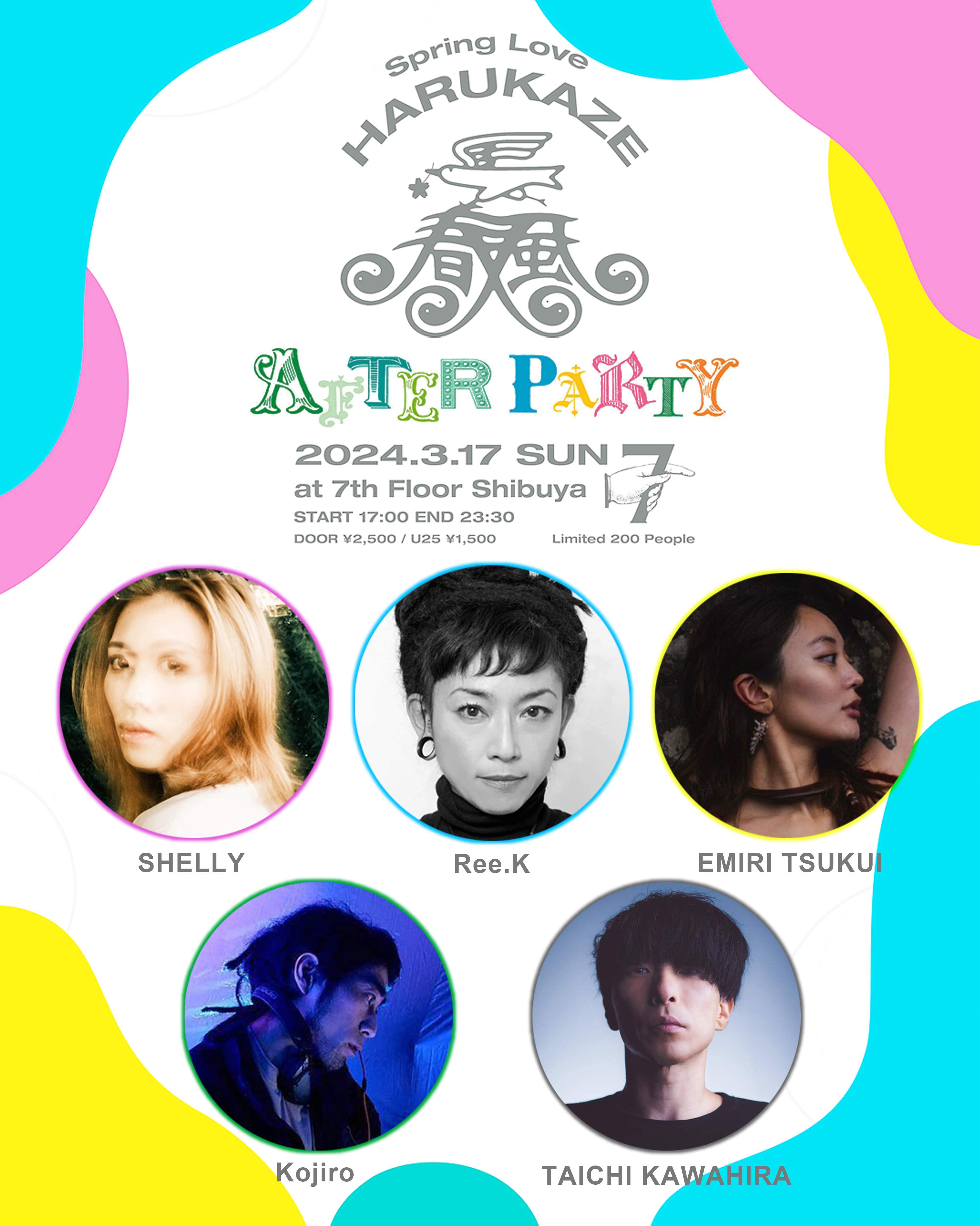 SPRING LOVE 春風 'HARUKAZE' 2024 - AFTER PARTY at 7th Floor, Tokyo