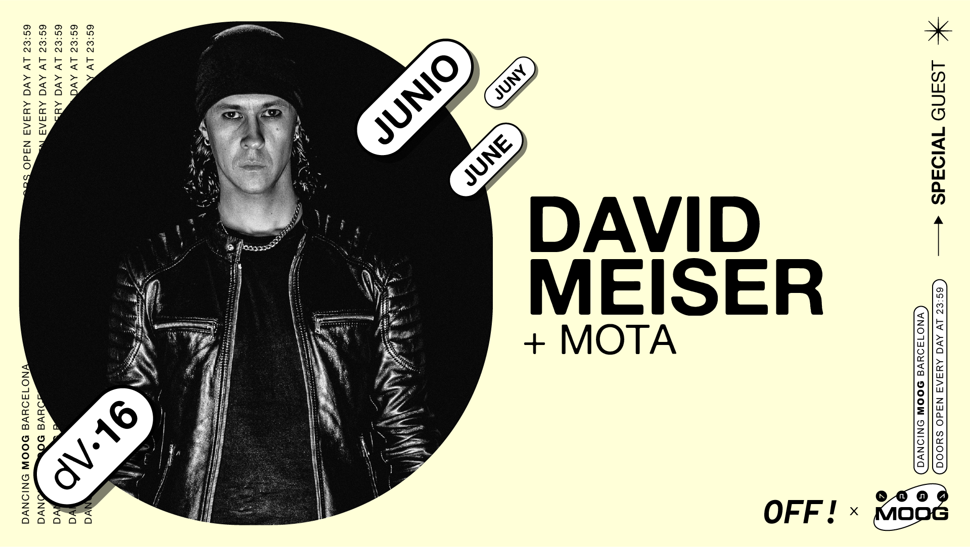 David Meiser + MOTA at Moog Club, Barcelona