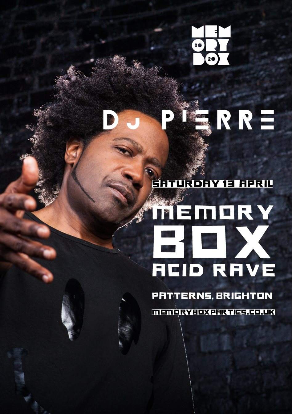 Memory Box Acid Rave with DJ Pierre - Página frontal