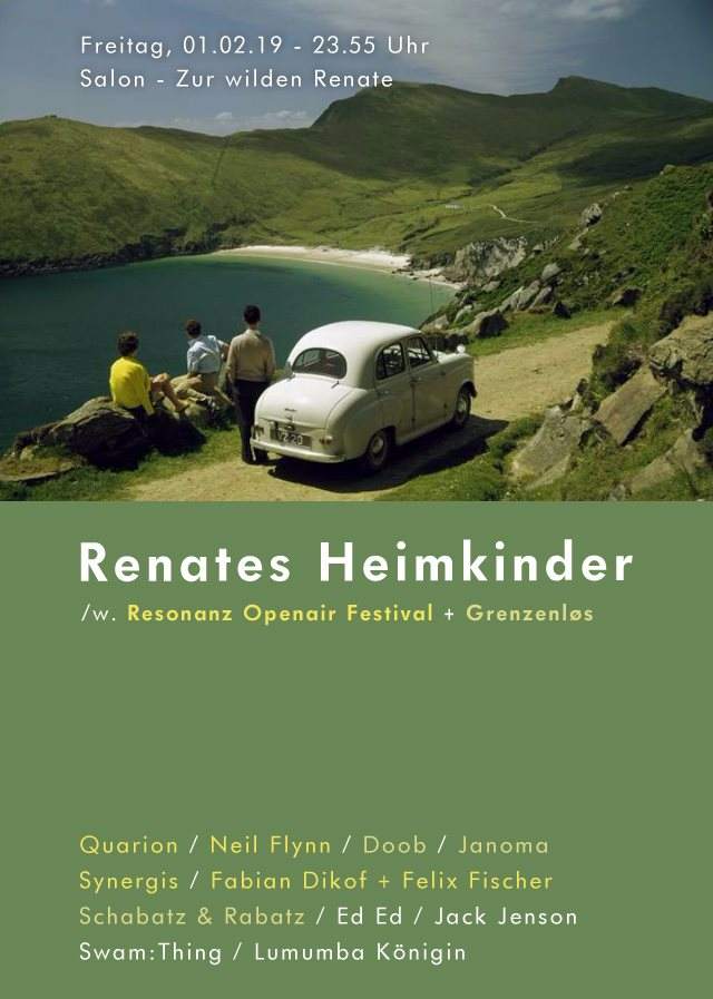 Renates Heimkinder /w. Resonanz Openair Festival & Grenzenløs - Página frontal