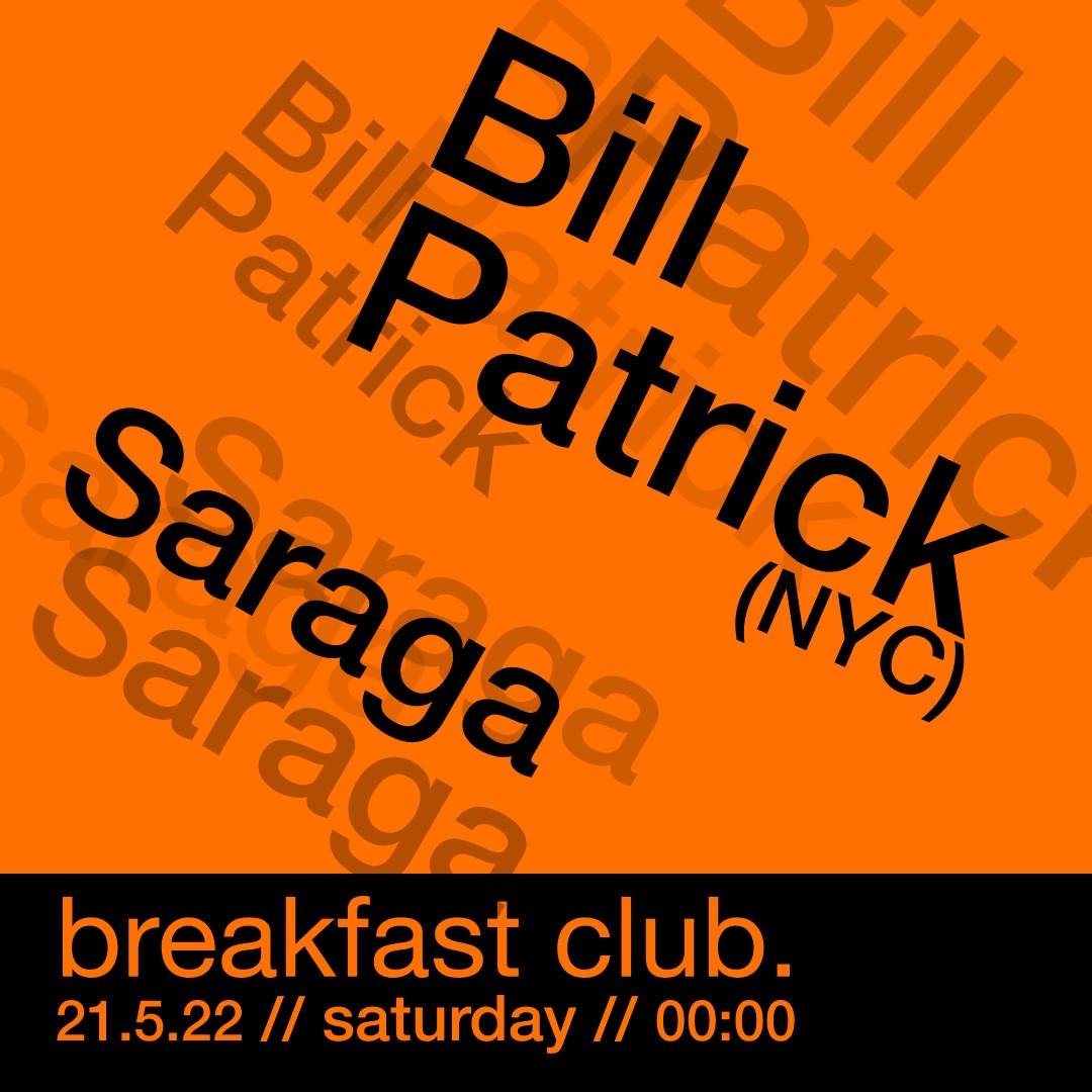 Saturday with Bill Patrick / Saraga - Página frontal